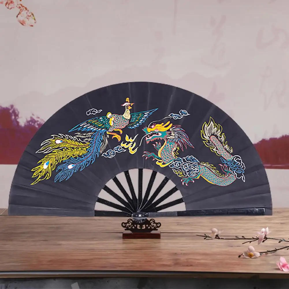 Portable Fan Metal Rivet Fan Elegant Chinese Style Folding Fan Durable Exquisite Pattern for Tai Chi Classical Dance Home
Portable Fan Metal Rivet Fan Elegant Chinese Style Folding Fan Durable Exquisite Pattern for Tai Chi Classical Dance Home