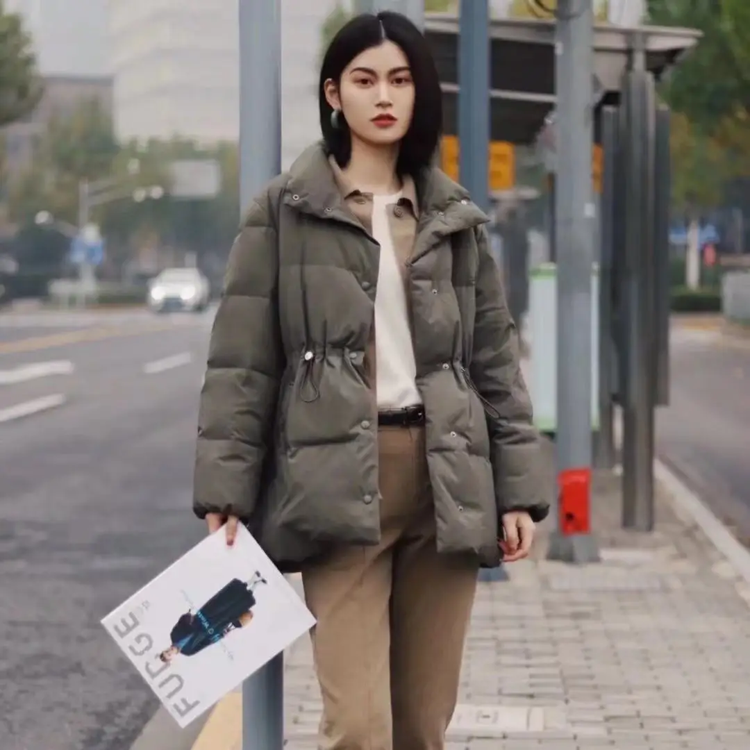 Sweden Winter Women Hooded Parka Thick Warm 90% White Duck Down Coat Bread Puffer Jacket Female Candy Colors Snow Warm Outwear
Sweden Winter Women Hooded Parka Thick Warm 90% White Duck Down Coat Bread Puffer Jacket Female Candy Colors Snow Warm Outwear