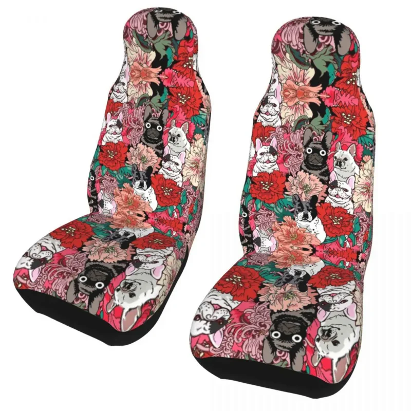 Flowers French Bulldog Universal Cover Protector Interior Accessories Women Covers Polyester Car Styling
Flowers French Bulldog Universal Cover Protector Interior Accessories Women Covers Polyester Car Styling