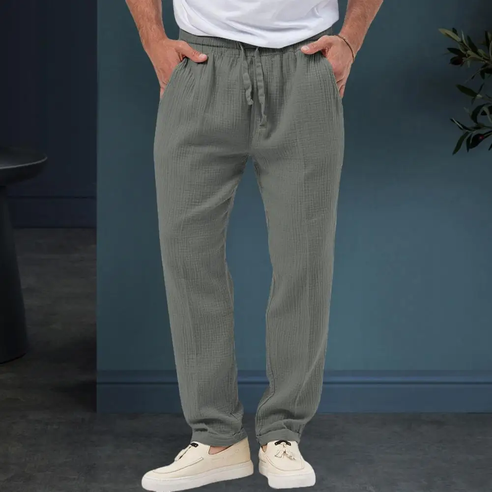 

Men Sweatpants Ergonomic Design Men Trousers Men's Autumn Jogging Pants Comfortable Elastic Waist Fitness Trousers with for New