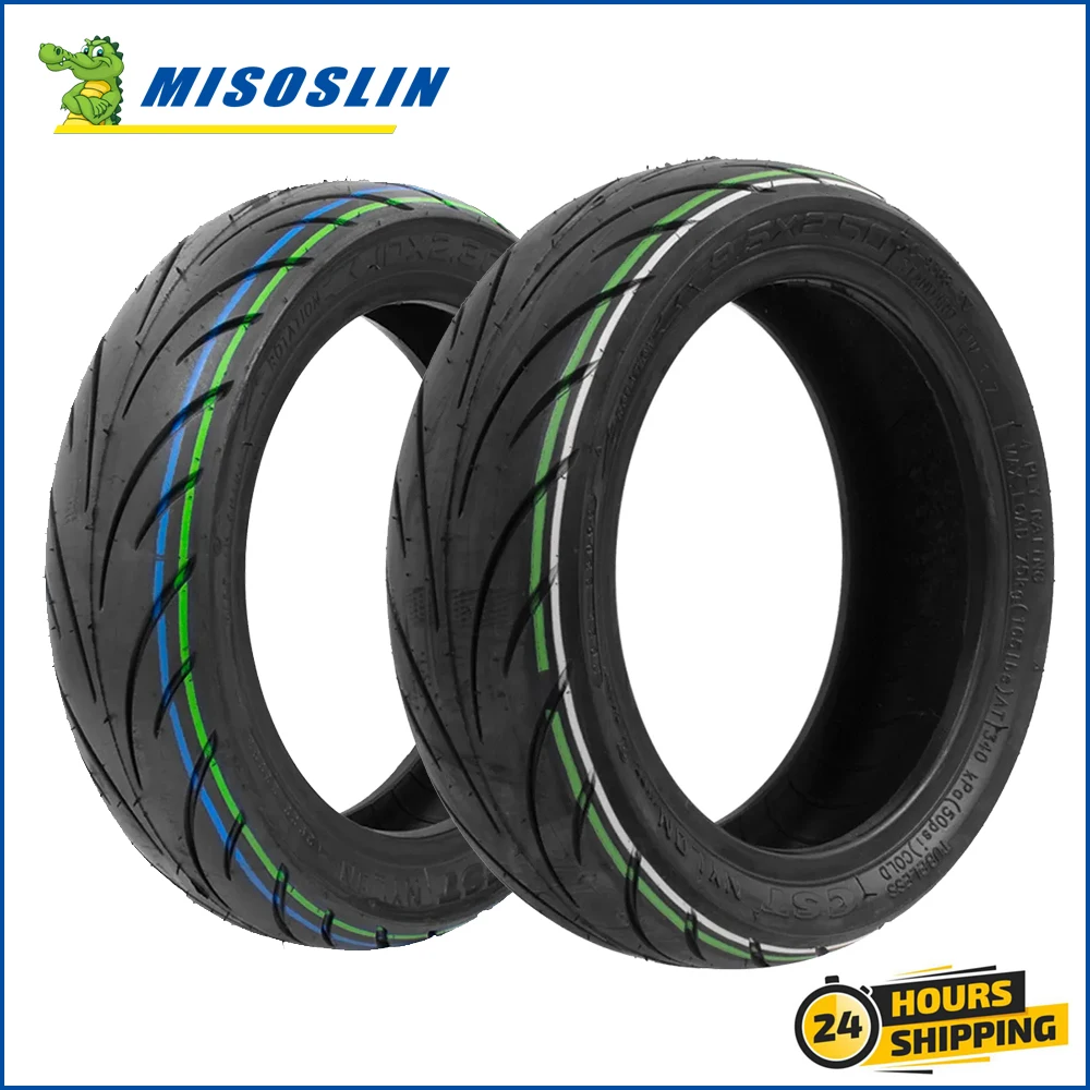

9.5 Inch Tire for NIU KQi3 Electric Scooter KQi2 PRO Skateboard CST 10x2.30-6.5 /9.5x2.50 Tyre New 10 Inch Tubeless Rubber Tires