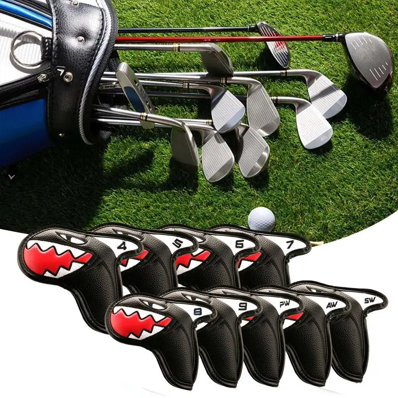 Protective Cover Shark Golf Club Head Covers For Iron Drivers Golf Club hat Cover Iron Covers Shark Premium Club Head Covers
Protective Cover Shark Golf Club Head Covers For Iron Drivers Golf Club hat Cover Iron Covers Shark Premium Club Head Covers