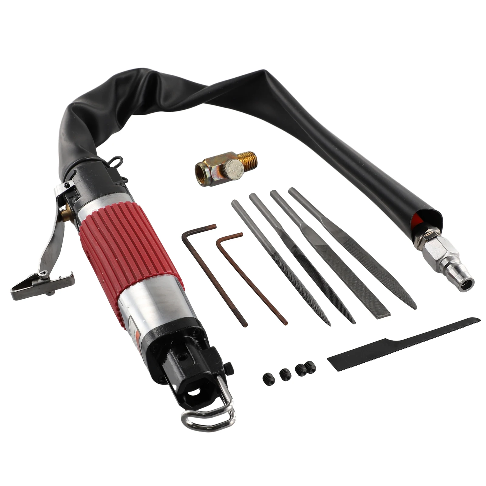 Multi Function Pneumatic File Tool for Engraving Polishing Cutting and Rust Removal Suitable for Metal and Woodworking
Multi Function Pneumatic File Tool for Engraving Polishing Cutting and Rust Removal Suitable for Metal and Woodworking