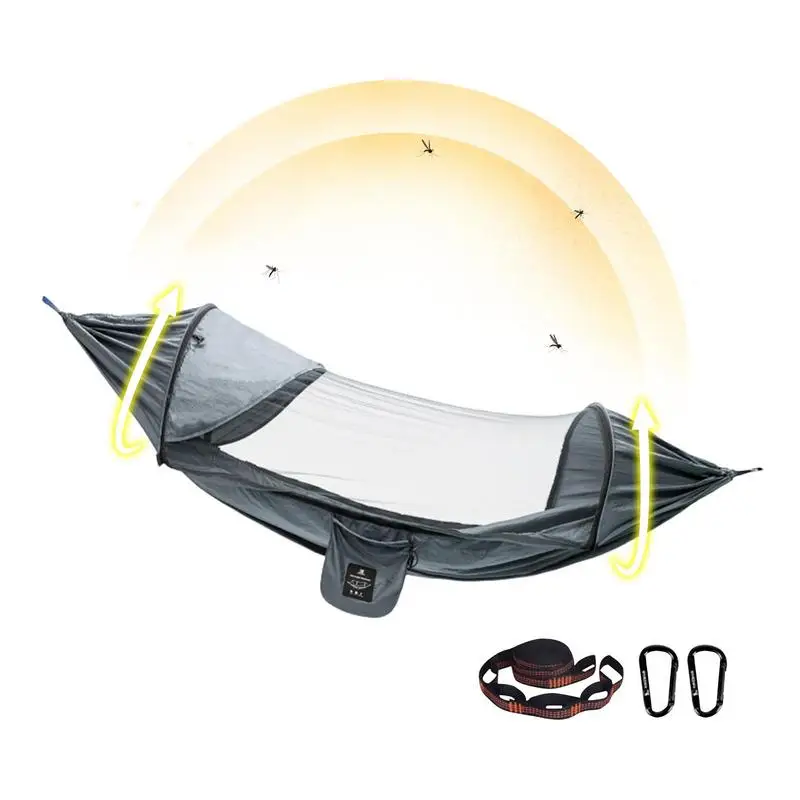 Hammocks For Outside With Net Sun Visors Hammock Bed Camping Accessories For Outdoor Backpacking And D-Shaped Alloy Carabiner
Hammocks For Outside With Net Sun Visors Hammock Bed Camping Accessories For Outdoor Backpacking And D-Shaped Alloy Carabiner
