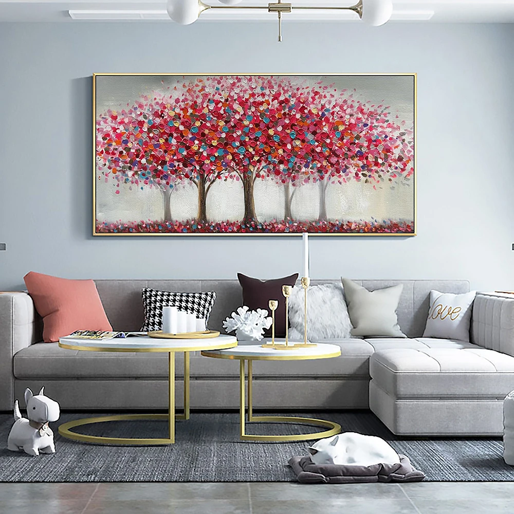 Hand Painted Oil Painting Abstract Colorful Forest Oil Painting Color Tower Tree Painting Original Textured Landscape Painting
Hand Painted Oil Painting Abstract Colorful Forest Oil Painting Color Tower Tree Painting Original Textured Landscape Painting