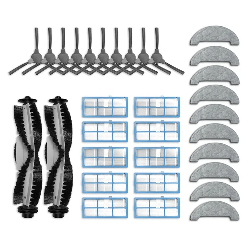 For Lenovo E1 Robot Vacuum Main Side Brush HEPA Filter Mop Cloth Spare Parts Accessories
For Lenovo E1 Robot Vacuum Main Side Brush HEPA Filter Mop Cloth Spare Parts Accessories