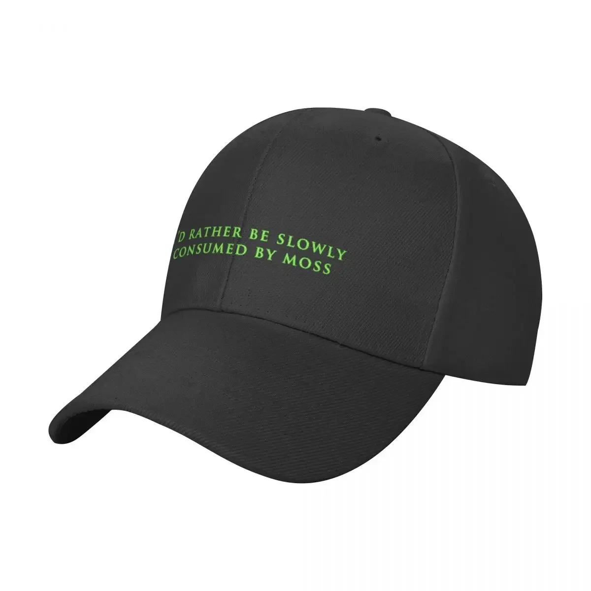 I'd Rather Be Slowly Consumed By Moss Baseball Cap tea Hat derby hat Big Size Hat Baseball Men Women's
I'd Rather Be Slowly Consumed By Moss Baseball Cap tea Hat derby hat Big Size Hat Baseball Men Women's