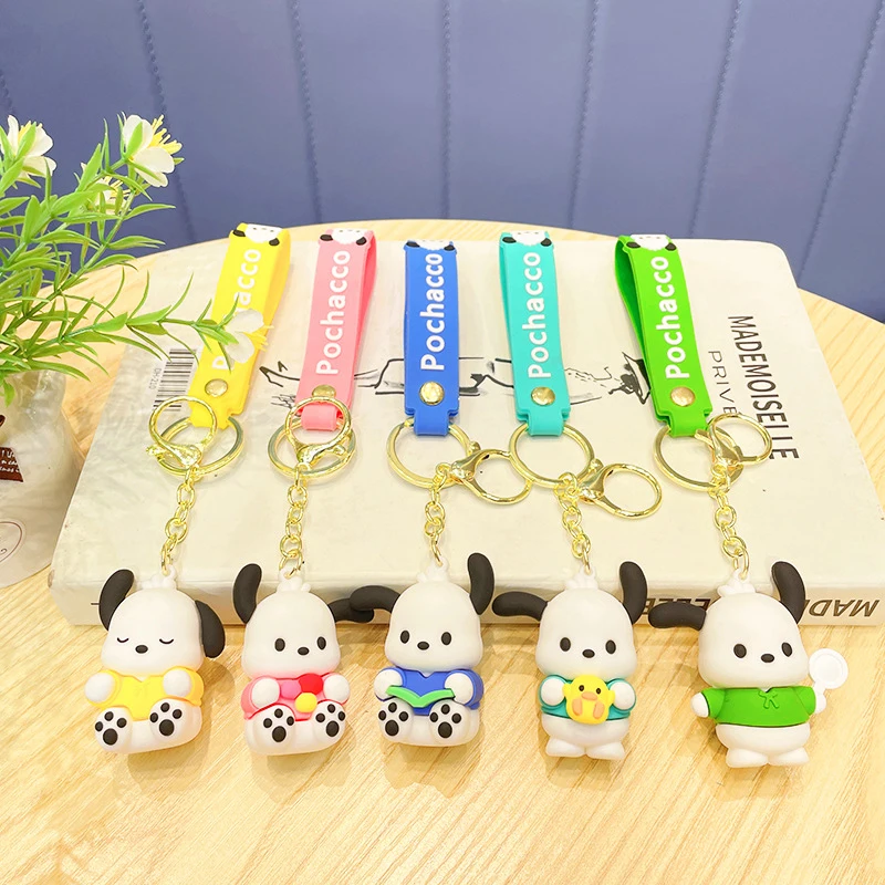 Cute Hello Kitty Sanrio Pochacco Keychain Girl My Melody Kuromi Keyring Women Kawaii Car Key Chains Schoolbag Backpack Kids Gift
Cute Hello Kitty Sanrio Pochacco Keychain Girl My Melody Kuromi Keyring Women Kawaii Car Key Chains Schoolbag Backpack Kids Gift