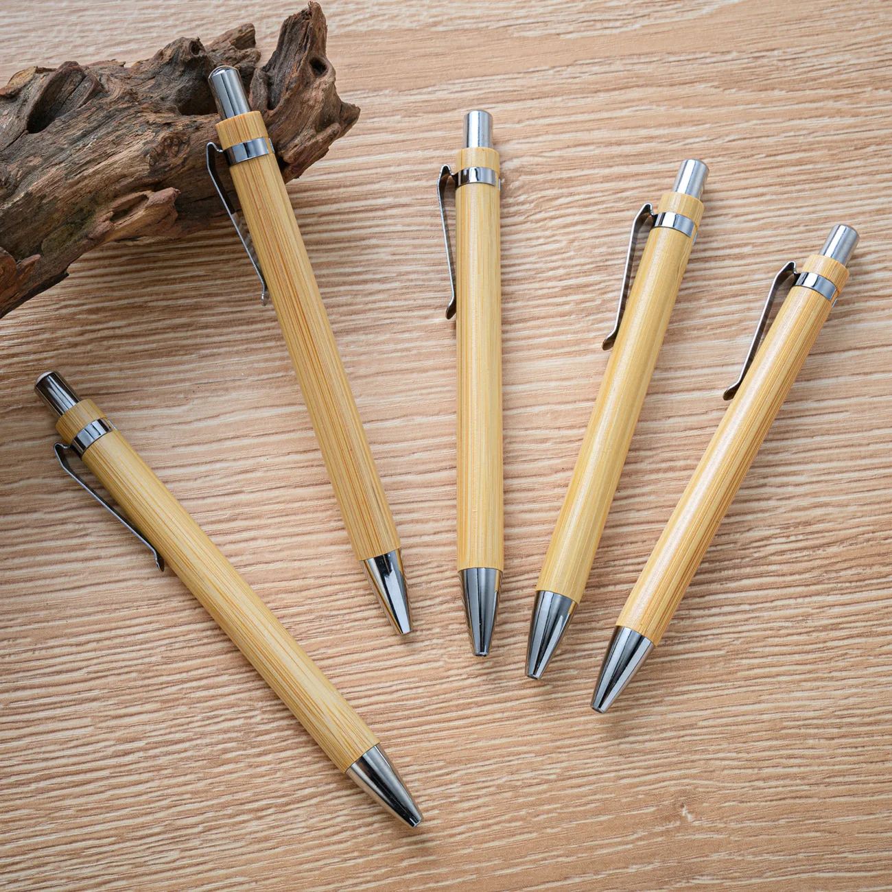 

Personalized Bamboo Pen Engraved Custom Logo Name Pens Wedding Gift Favors For Guest Baby Shower Decoration Baptism Party