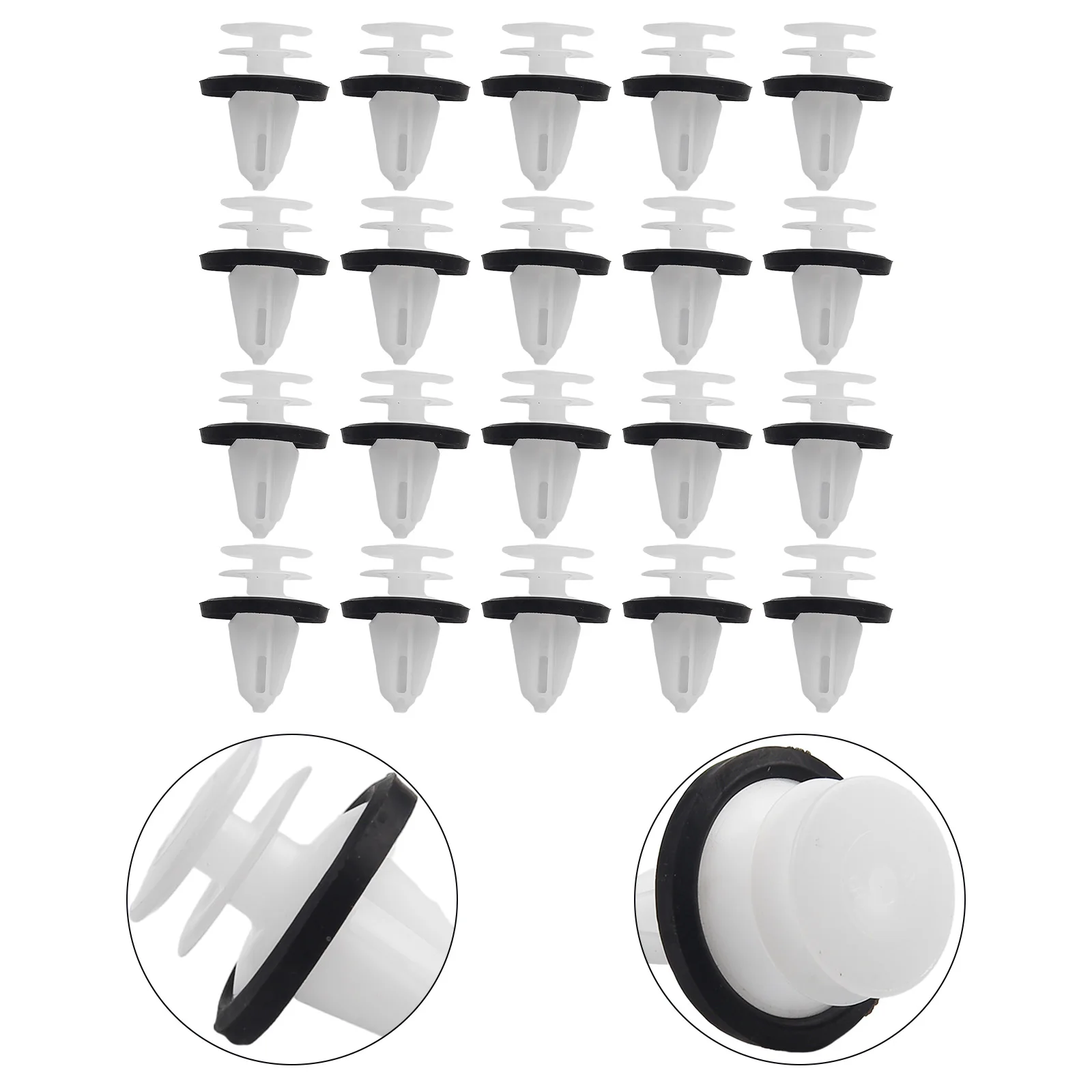 20Pcs Car Fixer Clip Door Trim Panel Fit For Tesla For Ford 102540100A W713297-S300 4831516 White Nylon Clamp Auto Fastener
20Pcs Car Fixer Clip Door Trim Panel Fit For Tesla For Ford 102540100A W713297-S300 4831516 White Nylon Clamp Auto Fastener