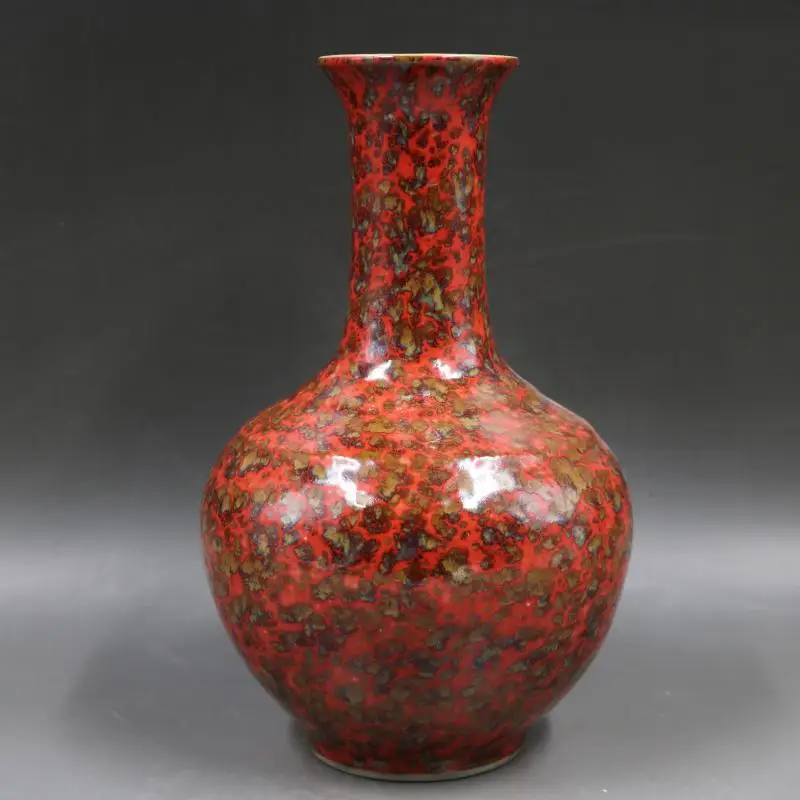 Red Chinese Vase Qing Dynasty Vase Burl Kiln Changed Vase Bottle Home Decoration Office Vases for Flowers
Red Chinese Vase Qing Dynasty Vase Burl Kiln Changed Vase Bottle Home Decoration Office Vases for Flowers