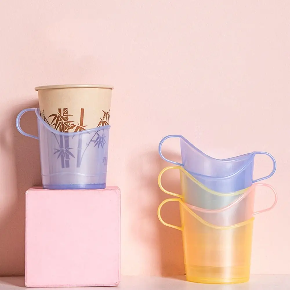 10pcs Anti-Scald Insulated Disposable Paper Cup Holder Translucent Heat Resistant Paper Cup Stand Plastic Tea Cup Sleeve
10pcs Anti-Scald Insulated Disposable Paper Cup Holder Translucent Heat Resistant Paper Cup Stand Plastic Tea Cup Sleeve