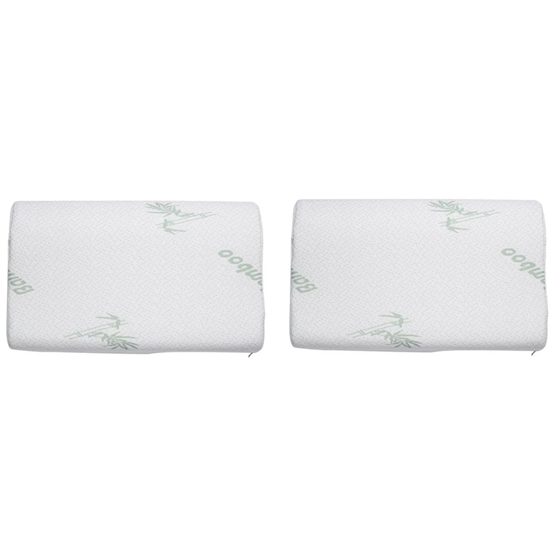 2X Slow Rebound Bamboo Fiber Pillow Memory Foam Pillows Healthy Breathable Pillow
2X Slow Rebound Bamboo Fiber Pillow Memory Foam Pillows Healthy Breathable Pillow