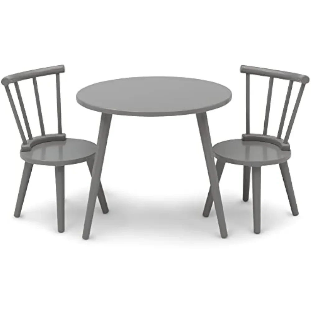 Greenguard Gold Certified Child Table With Chair Homestead Kids Table & 2 Chairs Set - Ideal for Arts & Crafts Grey Room Desks
Greenguard Gold Certified Child Table With Chair Homestead Kids Table & 2 Chairs Set - Ideal for Arts & Crafts Grey Room Desks
