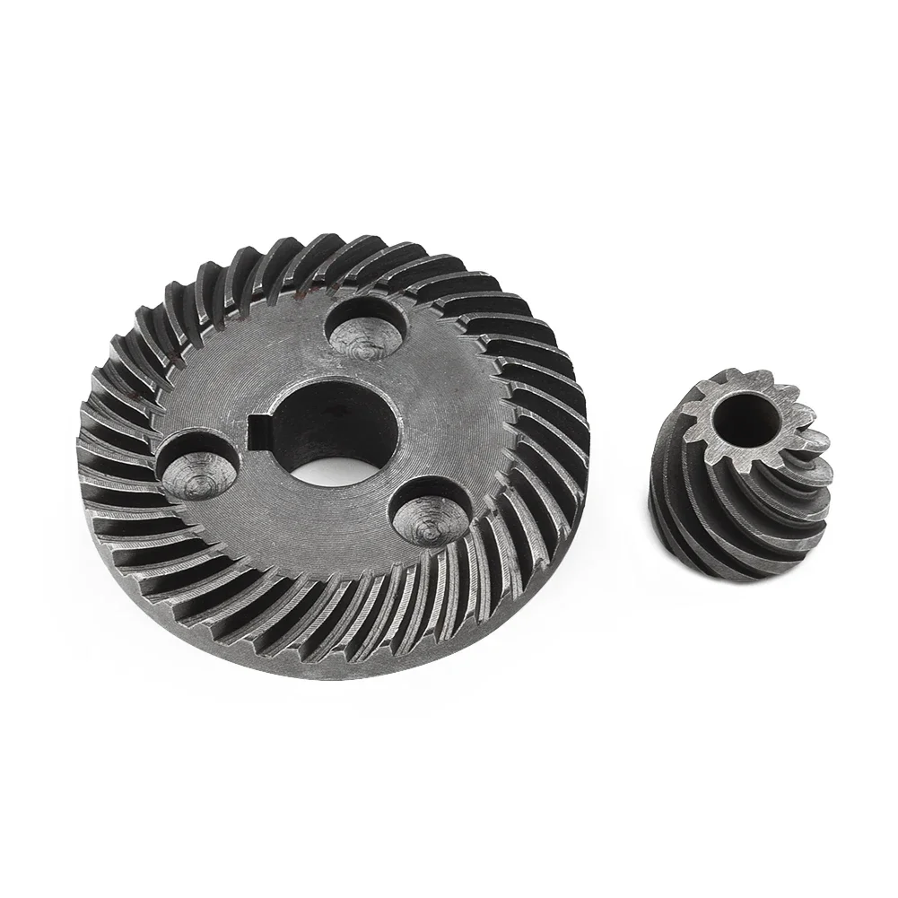 Replacement Spiral Bevel Gear Angle Grinder Ring Set Silver Spare Supplies Tools Workshop 2pcs For Makita 9553
Replacement Spiral Bevel Gear Angle Grinder Ring Set Silver Spare Supplies Tools Workshop 2pcs For Makita 9553
