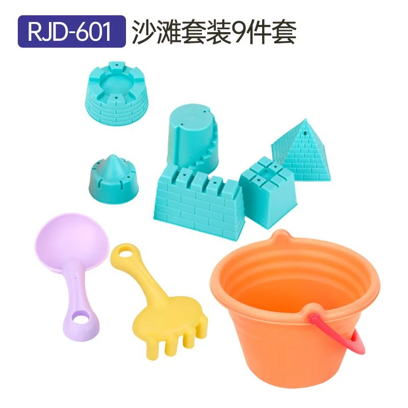 Summer Beach Sensory Bucket Toys for Kids Beach Silicone Toys Parent-Children Sand Bucket Hourglass Hovel Set Bath For Kids
Summer Beach Sensory Bucket Toys for Kids Beach Silicone Toys Parent-Children Sand Bucket Hourglass Hovel Set Bath For Kids