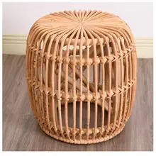 Handmade Cane Round Stool, Simple Outdoor Round Stool, Home Handmade Braided Small Chair, Living Room Furniture
Handmade Cane Round Stool, Simple Outdoor Round Stool, Home Handmade Braided Small Chair, Living Room Furniture