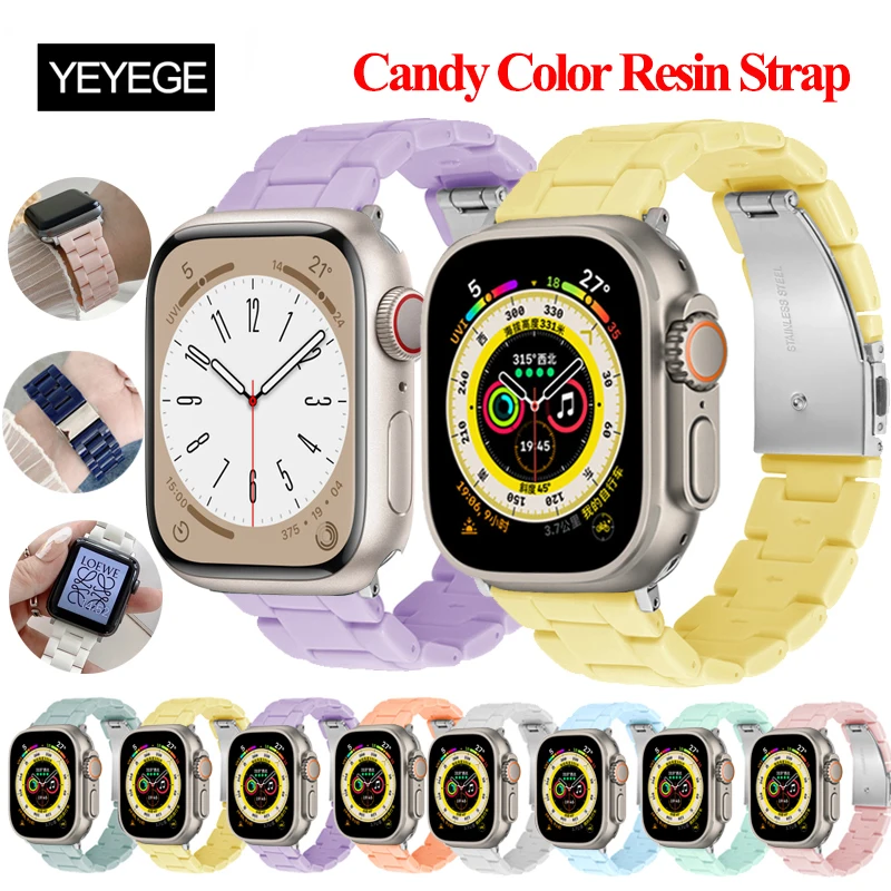 Ремешок полимерный для Apple Watch Band 41 мм 45 мм 44 мм 38 мм 42 мм 40 мм, браслет карамельного цвета для Apple Watch Ultra 49 мм 6 7 8, браслет
Ремешок полимерный для Apple Watch Band 41 мм 45 мм 44 мм 38 мм 42 мм 40 мм, браслет карамельного цвета для Apple Watch Ultra 49 мм 6 7 8, браслет