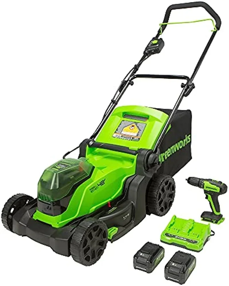 Беспроводная газонокосилка Greenworks, бесщеточная газонокосилка 48 в 17 дюймов с дрелью/драйвером 24 В, (2) Аккумуляторы USB 4,0 Ач (usb-хаб) и быстрая Двухпортовая
Беспроводная газонокосилка Greenworks, бесщеточная газонокосилка 48 в 17 дюймов с дрелью/драйвером 24 В, (2) Аккумуляторы USB 4,0 Ач (usb-хаб) и быстрая Двухпортовая