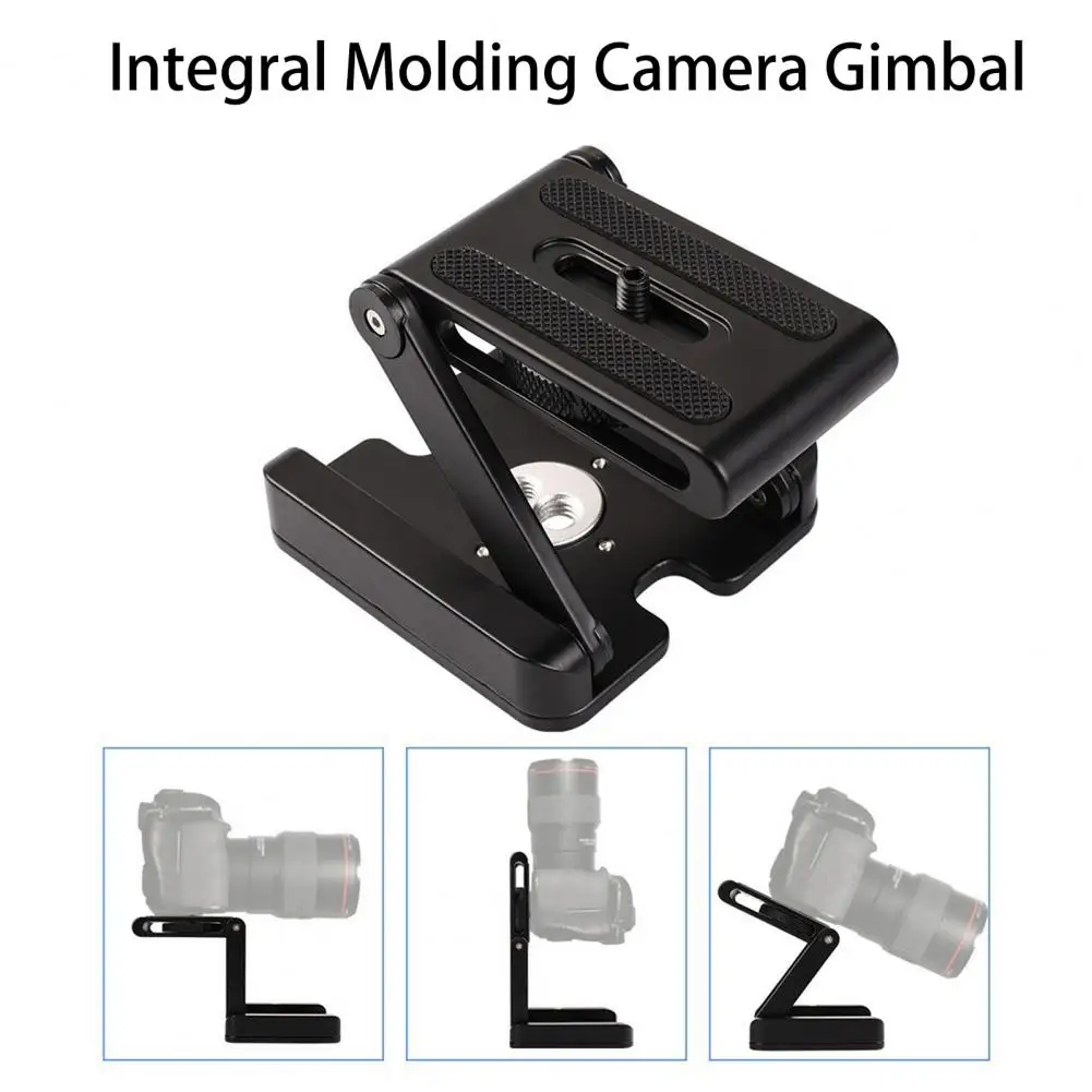 Camera Gimbal 1 Set Useful Z Type Aluminum Alloy Folding Camera Tripod Gimbal Phone Bracket Accessories 
Camera Gimbal 1 Set Useful Z Type Aluminum Alloy Folding Camera Tripod Gimbal Phone Bracket Accessories