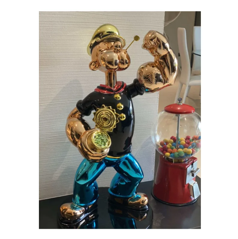 Customized Size 40cm 80cm 150cm 200cm Popeye Statue Fiberglass Creative Cartoon Customize Sculpture
Customized Size 40cm 80cm 150cm 200cm Popeye Statue Fiberglass Creative Cartoon Customize Sculpture
