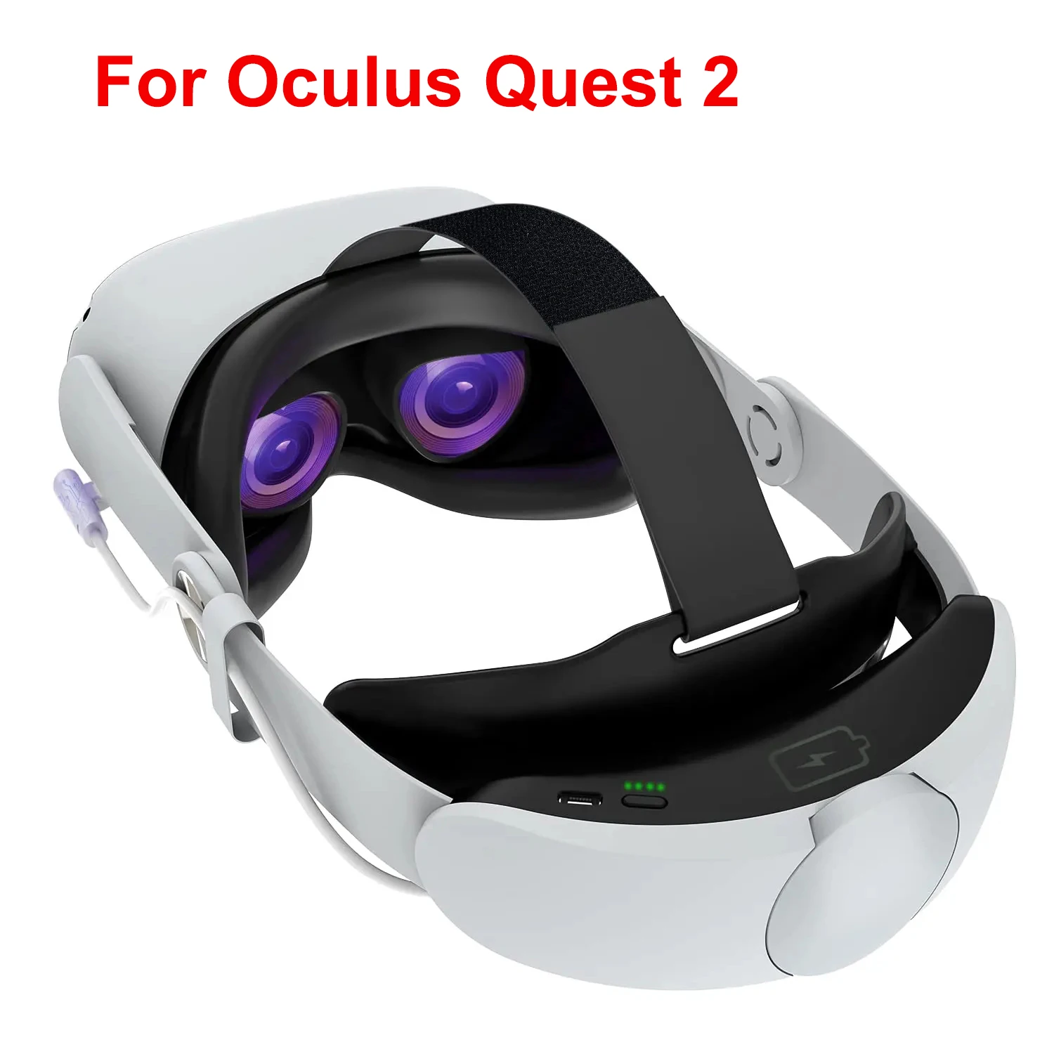 Battery Head Strap for Oculus Quest 2 Adjustable Elite Strap 10000mAh Battery Pack Fast Charging for Quest 2 Accessories
Battery Head Strap for Oculus Quest 2 Adjustable Elite Strap 10000mAh Battery Pack Fast Charging for Quest 2 Accessories