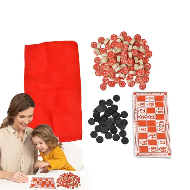 

Игра в бинго для семьи, портативный деревянный набор для путешествий, винтажные обучающие и обучающие игрушки, настольные игры, детские игрушки для путешествий
