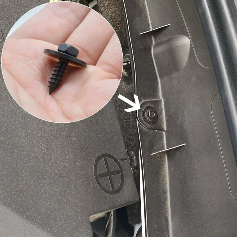 Air Duct Retainer Clips Auto Car Hex Head Liner Screw Splash Shield Trim 07147129160 Black Accessories Durable
Air Duct Retainer Clips Auto Car Hex Head Liner Screw Splash Shield Trim 07147129160 Black Accessories Durable