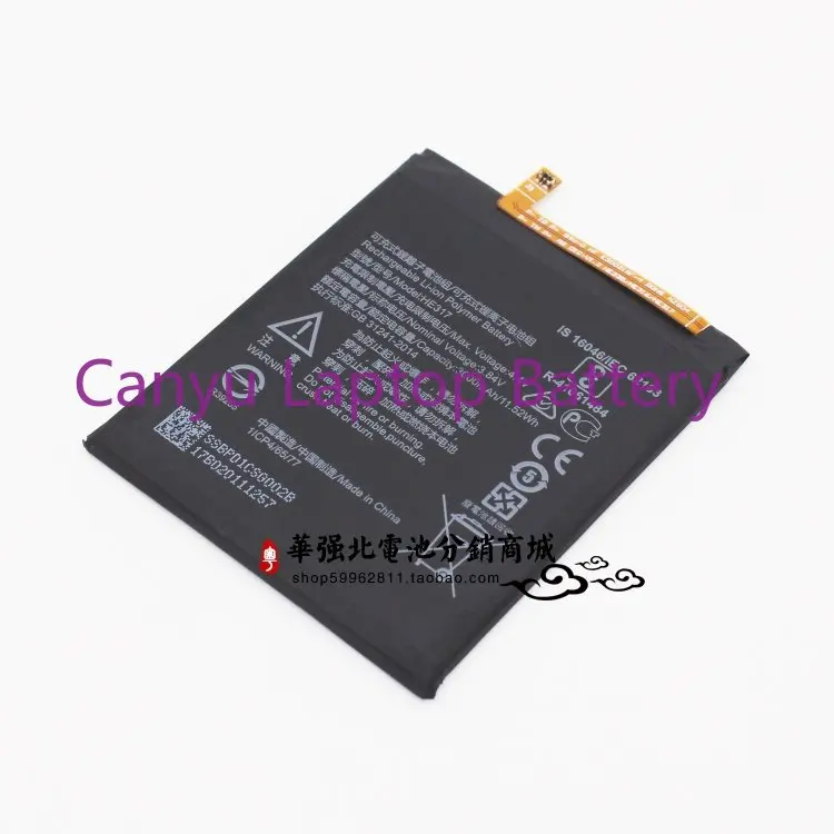 For HE317 3000mAh Battery For Nokia 6 nokia6 N6 TA-1000 TA-1003 TA-1021 TA-1025 TA-1033 TA-1039 HE 317 Batteries Bateria
For HE317 3000mAh Battery For Nokia 6 nokia6 N6 TA-1000 TA-1003 TA-1021 TA-1025 TA-1033 TA-1039 HE 317 Batteries Bateria