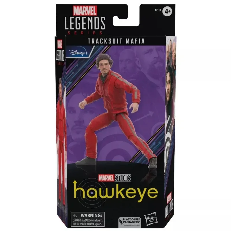 

Hasbro Original Marvel Legends Series Hawkeye Tracksuit Mafia Target Exclusive Collection Action Figure