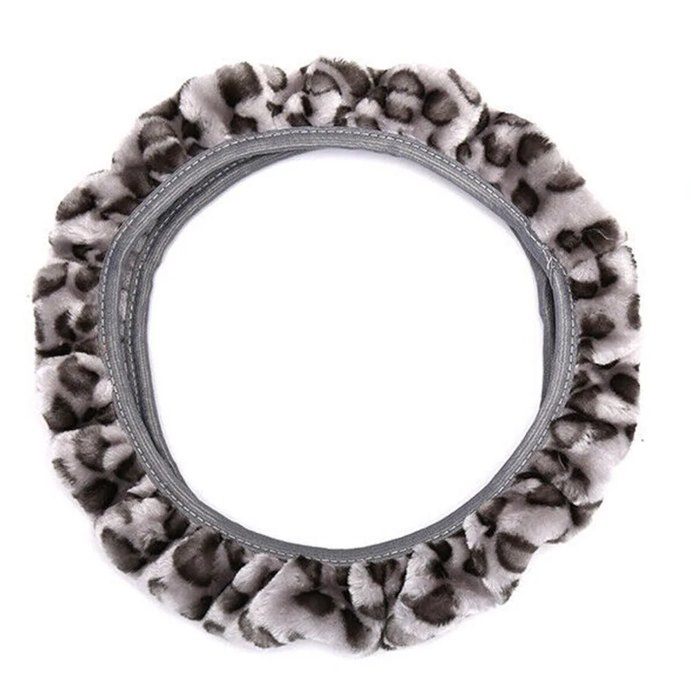 Car Interior Steering Wheel Cover Soft Warm Winter Cotton+Polyster Diameter Ranging From 37-39cm Leopard Print
Car Interior Steering Wheel Cover Soft Warm Winter Cotton+Polyster Diameter Ranging From 37-39cm Leopard Print