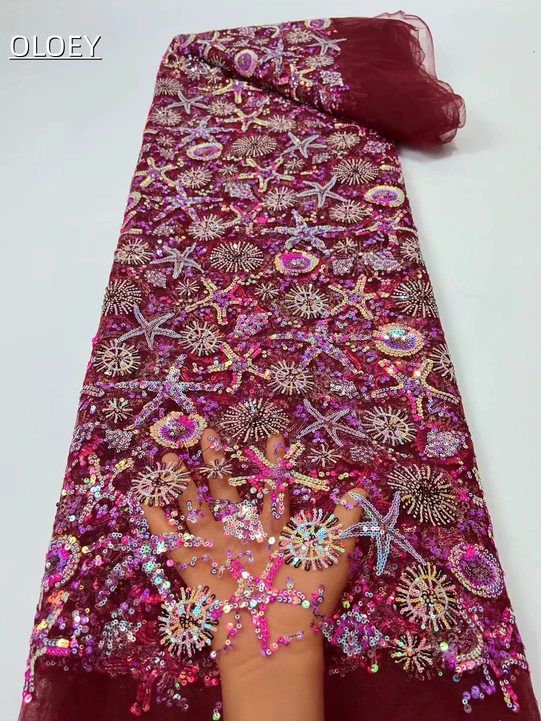 High Quality Fashion French Tulle Lace Fabric African Nigerian Sequins Lace Fabric For Wedding Dress HX4336
High Quality Fashion French Tulle Lace Fabric African Nigerian Sequins Lace Fabric For Wedding Dress HX4336