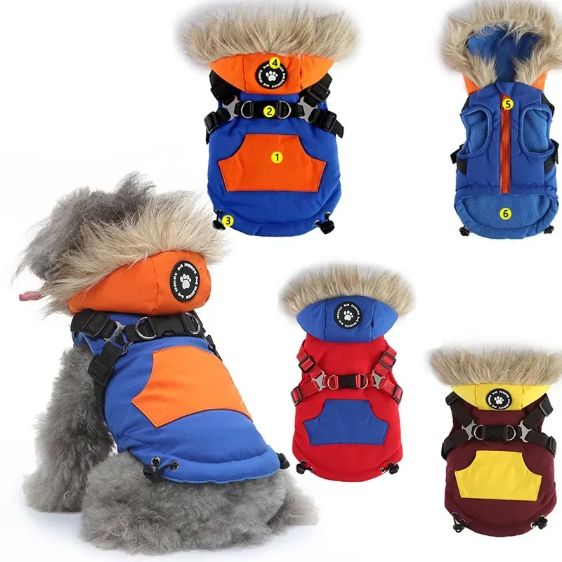 Dog Winter Clothes Chest and Back Winter Coat Zipper Jacket Luminous Pet Clothes Chest and Back Traction Accessories
Dog Winter Clothes Chest and Back Winter Coat Zipper Jacket Luminous Pet Clothes Chest and Back Traction Accessories