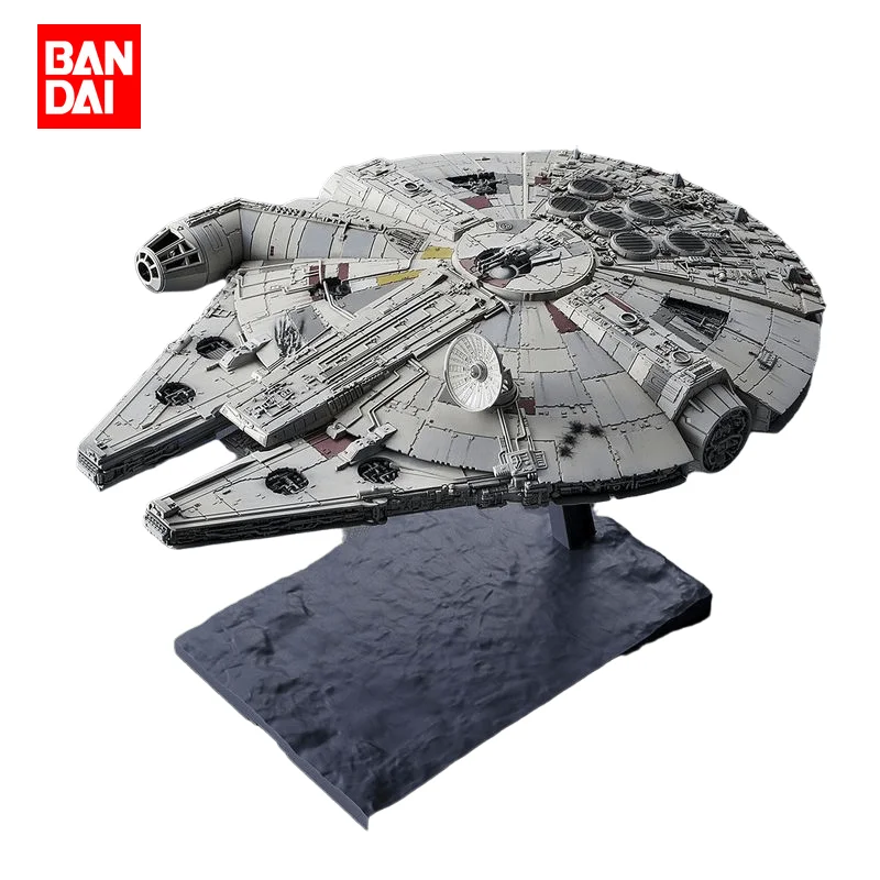 Bandai 58195 Star Wars 1/144 Millennium Falcon Official genuine figure Assembly model anime gift collectible model toy christmas
Bandai 58195 Star Wars 1/144 Millennium Falcon Official genuine figure Assembly model anime gift collectible model toy christmas