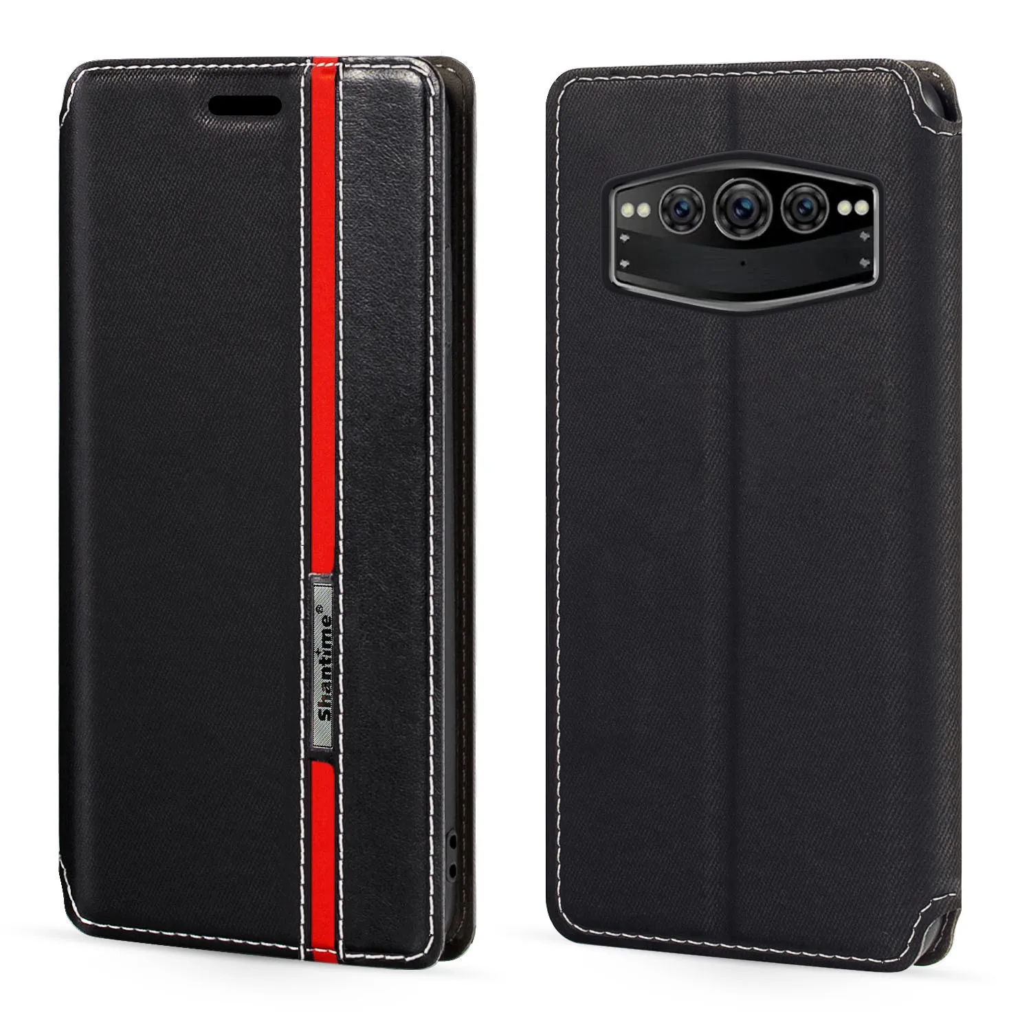 

For Doogee V30 Case Fashion Multicolor Magnetic Closure Leather Flip Case Cover with Card Holder 6.58 inches