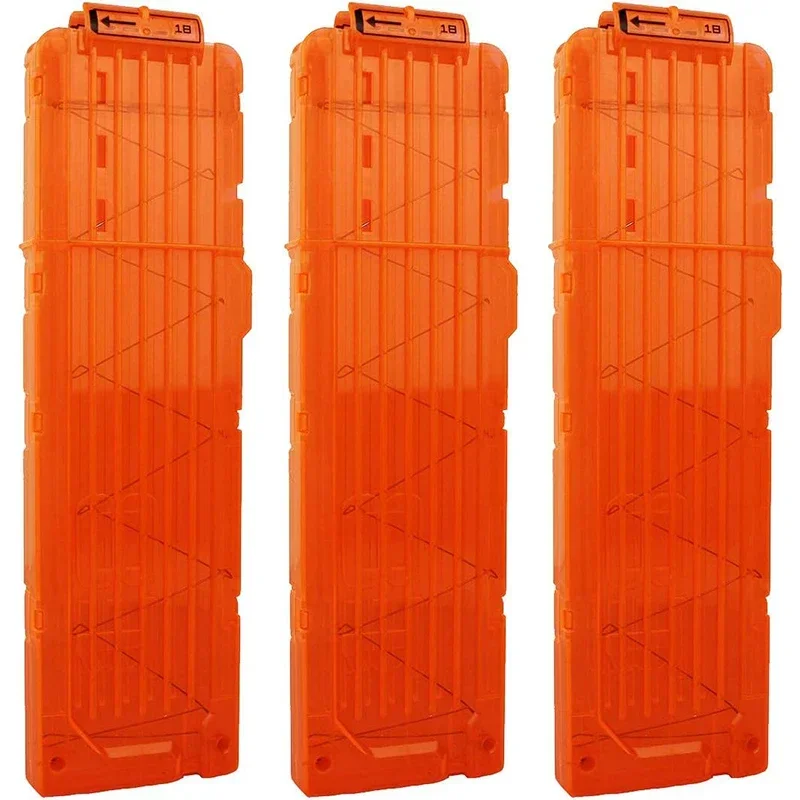 Зажимы для магазина Nerf N-Strike Elite Blaster (прозрачные оранжевые), 18-дротики, быстрая перезарядка, 1/3 упаковка
Зажимы для магазина Nerf N-Strike Elite Blaster (прозрачные оранжевые), 18-дротики, быстрая перезарядка, 1/3 упаковка