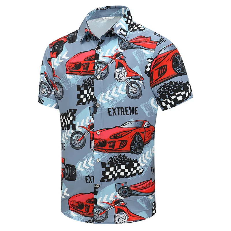 Sporting Bicycle Shirts For Men Clothing 3D Printed Hawaii Beach Shirt Shorts Sleeve Y2k Tops Fashion Clothes Lapel Blouse
Sporting Bicycle Shirts For Men Clothing 3D Printed Hawaii Beach Shirt Shorts Sleeve Y2k Tops Fashion Clothes Lapel Blouse