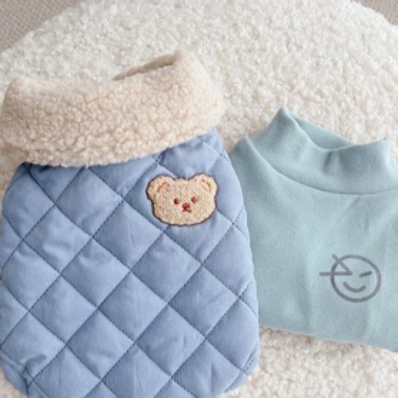 Pet Cotton Vest Autumn Winter Medium Small Dog Clothes Sweet Coat Warm Wool Kitten Puppy Cute Jacket Chihuahua Yorkshire Poodle
Pet Cotton Vest Autumn Winter Medium Small Dog Clothes Sweet Coat Warm Wool Kitten Puppy Cute Jacket Chihuahua Yorkshire Poodle