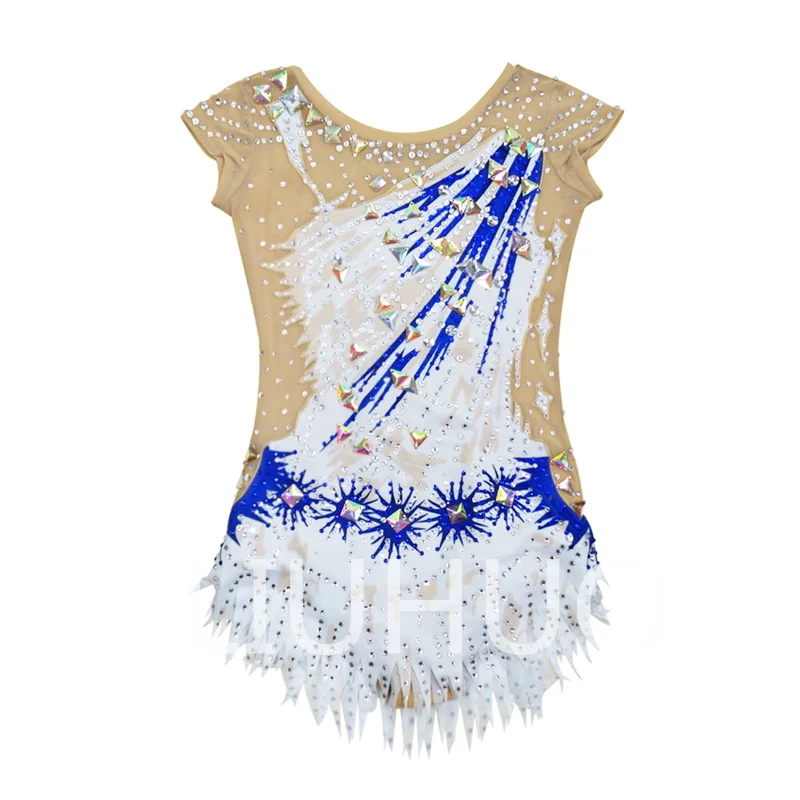 LIUHUO Rhythmic Gymnastics Leotard White Competitive Gymnastics Performance Clothing
LIUHUO Rhythmic Gymnastics Leotard White Competitive Gymnastics Performance Clothing