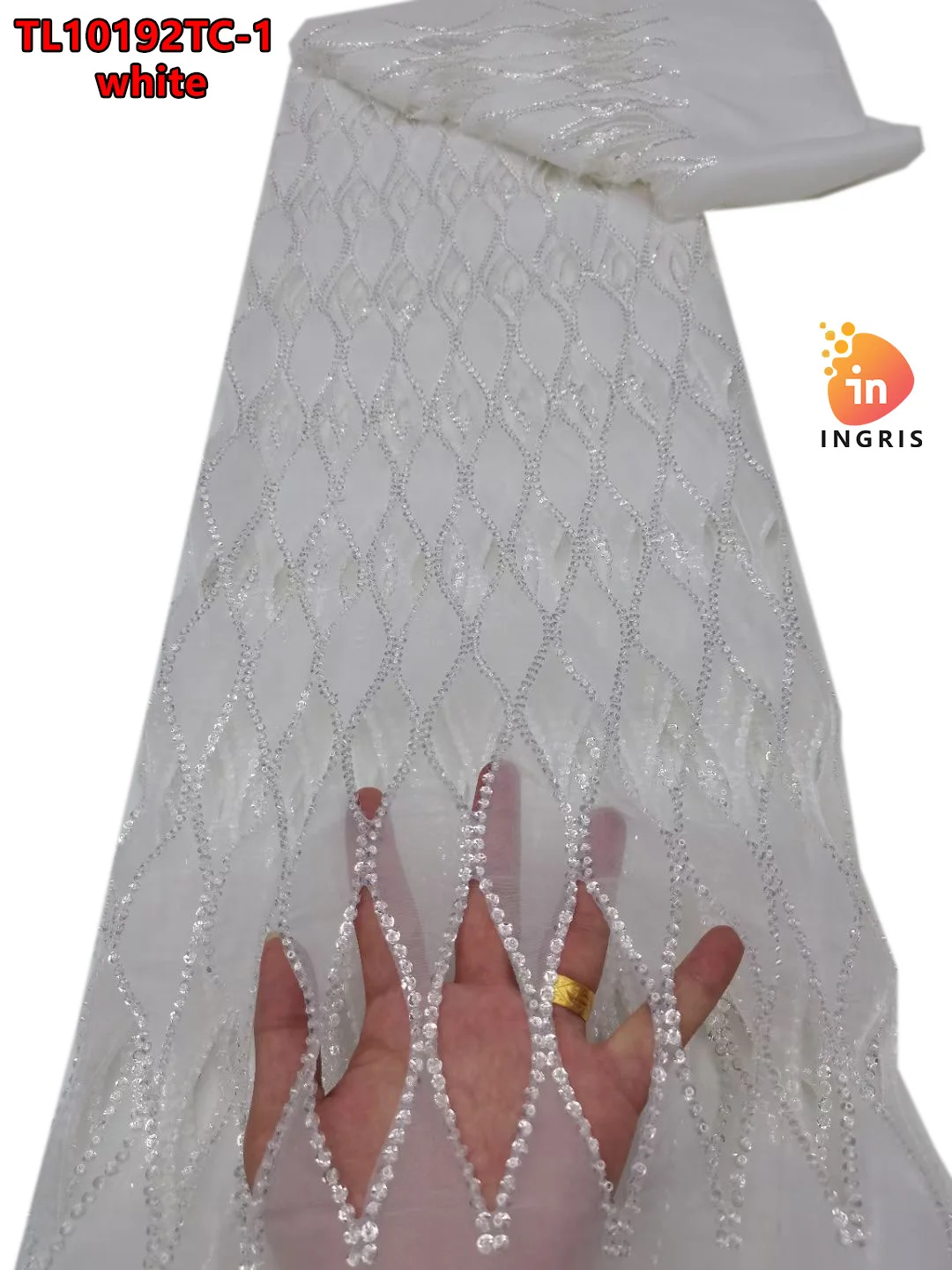 2023 High Quality African Nigerian Tulle Lace Fabric With Sequins Embroidery Sewing Guipure Net Cloth Prom Dresses TL10192TC
2023 High Quality African Nigerian Tulle Lace Fabric With Sequins Embroidery Sewing Guipure Net Cloth Prom Dresses TL10192TC