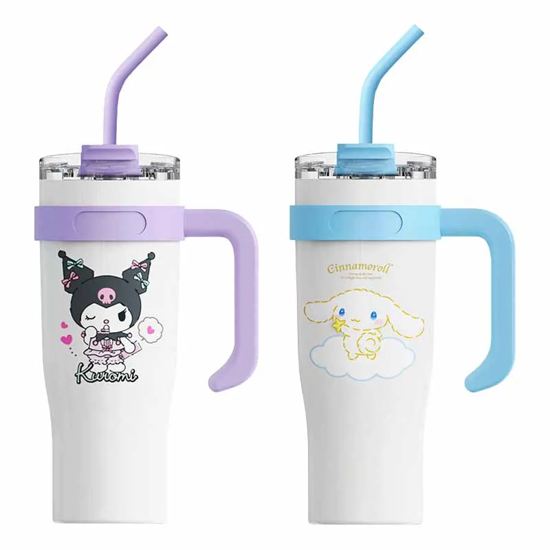 Sanrios Anime Cartoon Kuromi Cinnamoroll Large Capacity Water Cups 304 Stainless Steel Double Drinking Insulated Cup 1200ML
Sanrios Anime Cartoon Kuromi Cinnamoroll Large Capacity Water Cups 304 Stainless Steel Double Drinking Insulated Cup 1200ML
