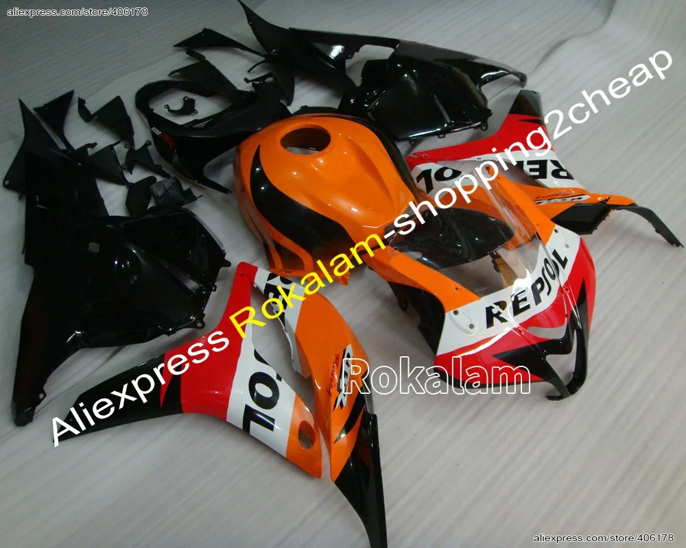 CBR 600 RR 09 10 11 12 600RR комплект для Honda CBR600RR F5 2009-2012 ABS красный черный оранжевый обтекатели для мотоцикла (литьё под давлением)
CBR 600 RR 09 10 11 12 600RR комплект для Honda CBR600RR F5 2009-2012 ABS красный черный оранжевый обтекатели для мотоцикла (литьё под давлением)