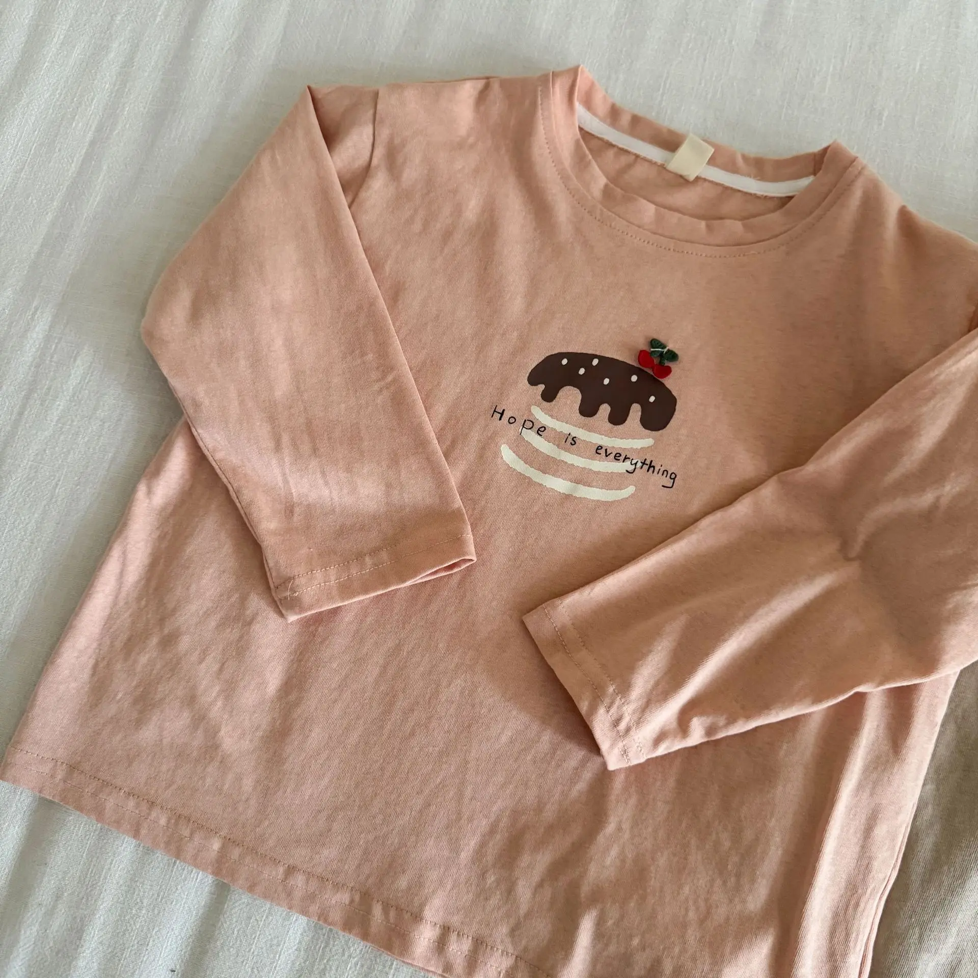 2025 Autumn New Children Long Sleeve T Shirts Girls Cotton Bottoming Shirts Boys Versatile Casual Tee Baby Tops Kids Clothes 6 Sdcd0140f249d4e77a37b6394eca97b9ak