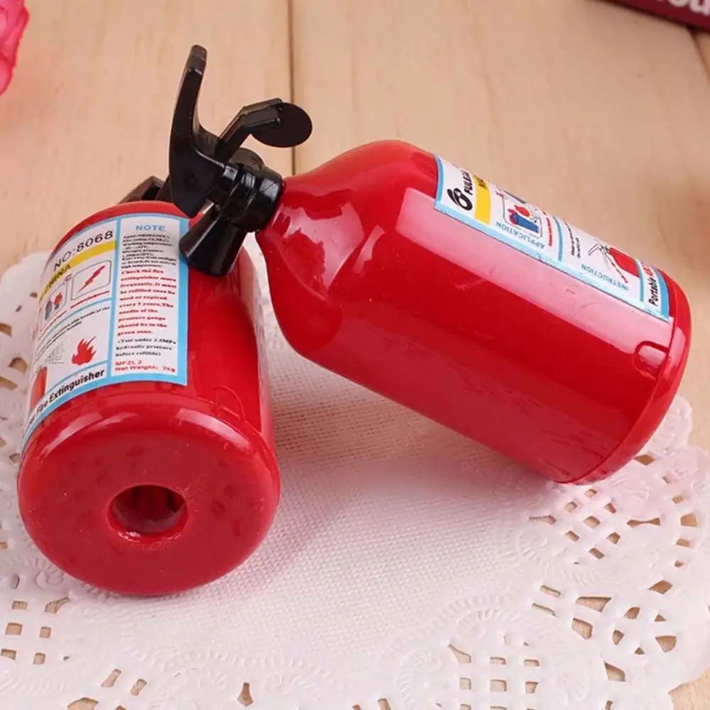 

School Supplies Kids Gifts Stationery Children Student Prize Pencil Sharpener Fire Extinguisher Shape Pencil Cutter