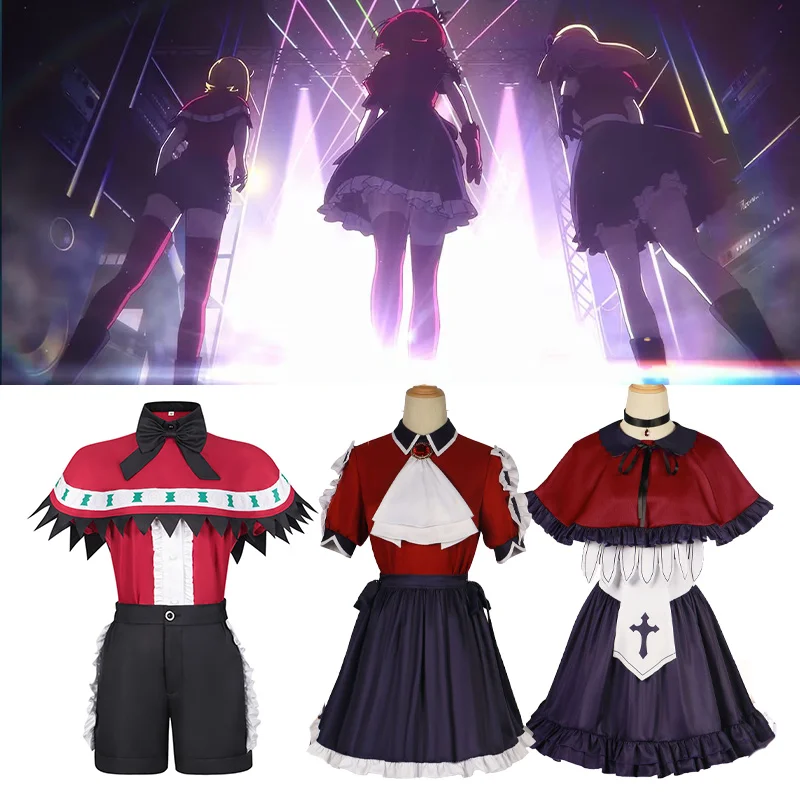 Oshi no Ko Arima Kana Hoshino Ruby Mem-Cho Costume Halloween Carnival Disguise uniform Singing Outfits Girls Women Adult
Oshi no Ko Arima Kana Hoshino Ruby Mem-Cho Costume Halloween Carnival Disguise uniform Singing Outfits Girls Women Adult