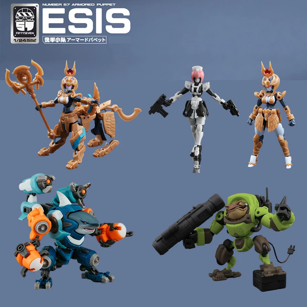 FIFTYSEVEN No.57 1/24 Mobile Suit Girl Puppet Armolteam Sakura Edge Ninia Team Assembly Plasticmodel Kit Action Toys Figures
FIFTYSEVEN No.57 1/24 Mobile Suit Girl Puppet Armolteam Sakura Edge Ninia Team Assembly Plasticmodel Kit Action Toys Figures