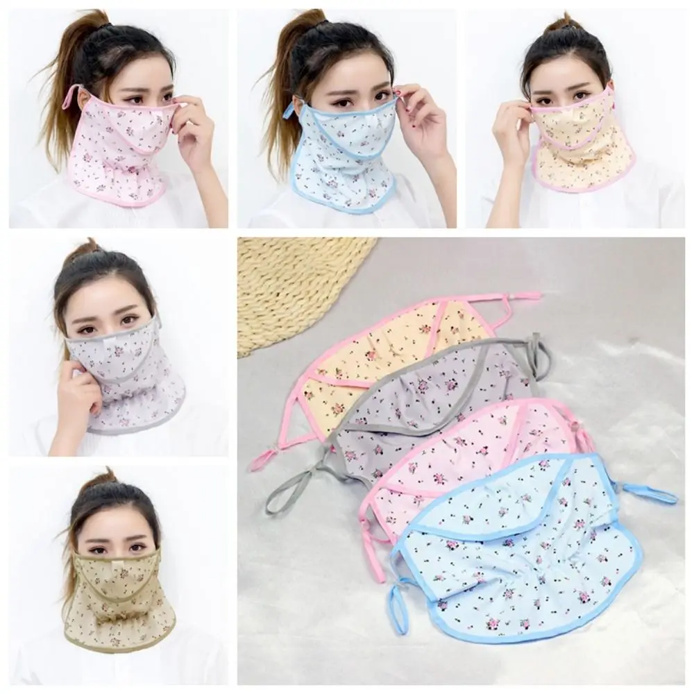 Flower Sunscreen Face Veil Outdoor Face Gini With Neck Flap Driving Face Shield Veil Floral Face Cover Summer Ice Silk Face Mask
Flower Sunscreen Face Veil Outdoor Face Gini With Neck Flap Driving Face Shield Veil Floral Face Cover Summer Ice Silk Face Mask