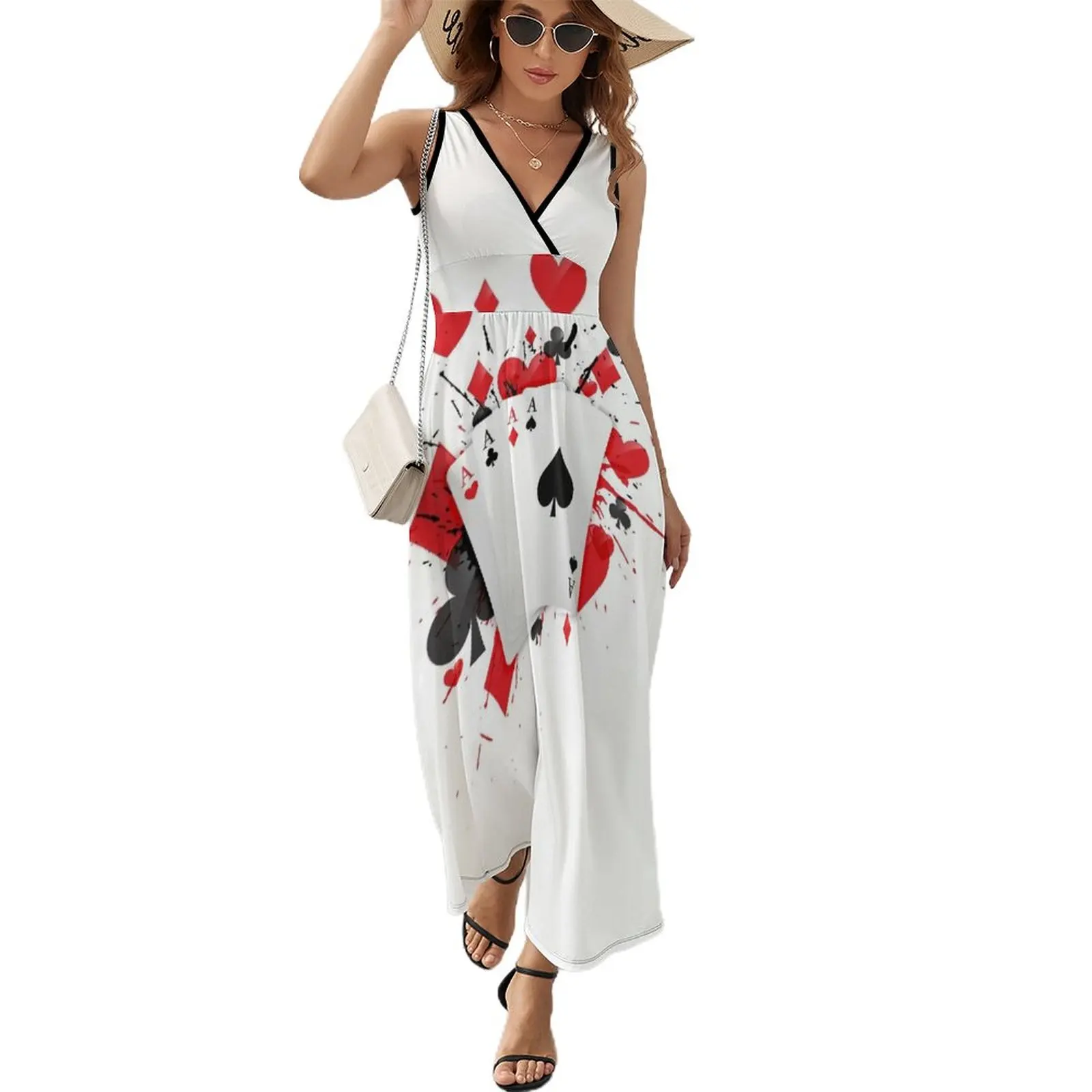 Poker cards for the players Classic T-Shirt Sleeveless Dress beach dress wedding dresses for parties luxury woman evening dress
Poker cards for the players Classic T-Shirt Sleeveless Dress beach dress wedding dresses for parties luxury woman evening dress