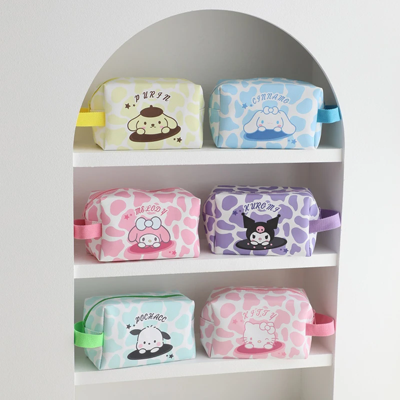 Косметичка Sanrio Kuromi Cinnamoroll, карандаш My Melody, искусственная монета, кошелек, косметички, игрушки для девочек, подарки
Косметичка Sanrio Kuromi Cinnamoroll, карандаш My Melody, искусственная монета, кошелек, косметички, игрушки для девочек, подарки