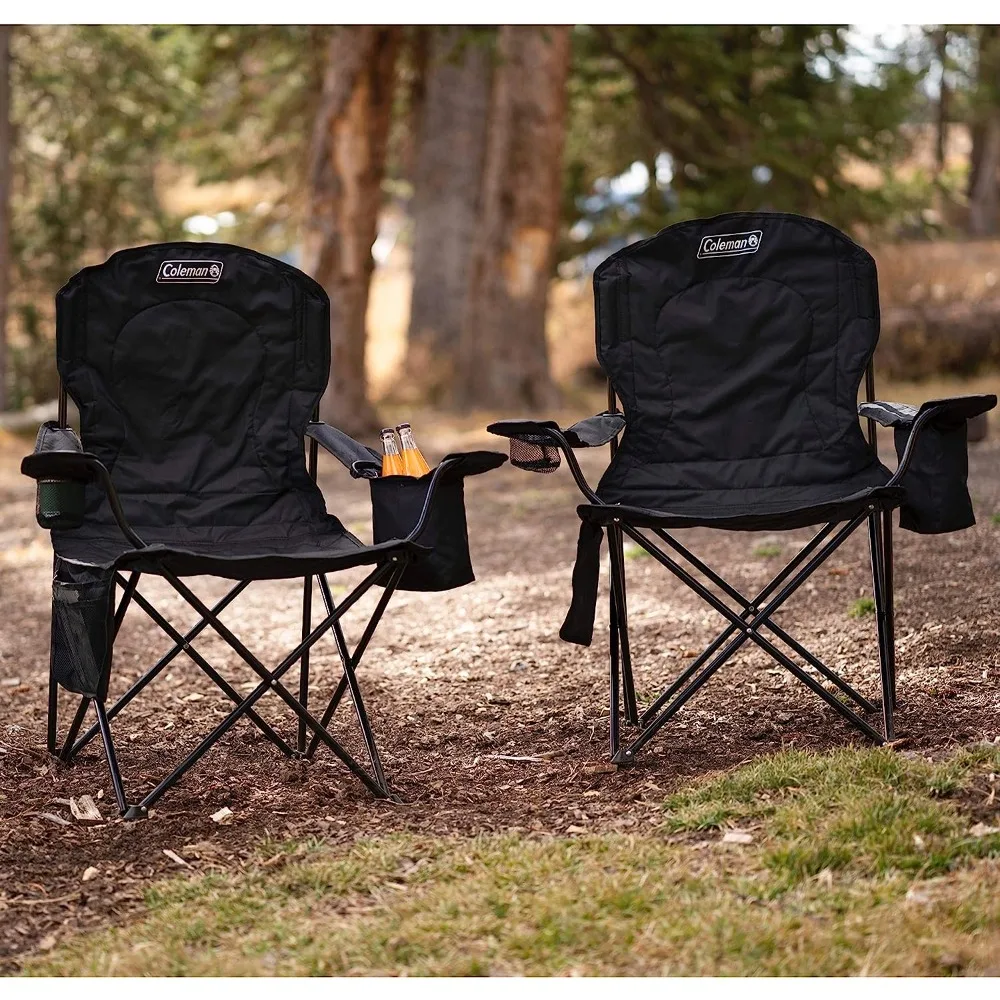 Adult Camping Chair with Built-In 4-Can Cooler,Beach Folding Chair,Portable Folding Chairs,Outdoor Furniture, Black
Adult Camping Chair with Built-In 4-Can Cooler,Beach Folding Chair,Portable Folding Chairs,Outdoor Furniture, Black